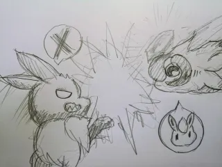 ポケモンを描かせてくださいの画像